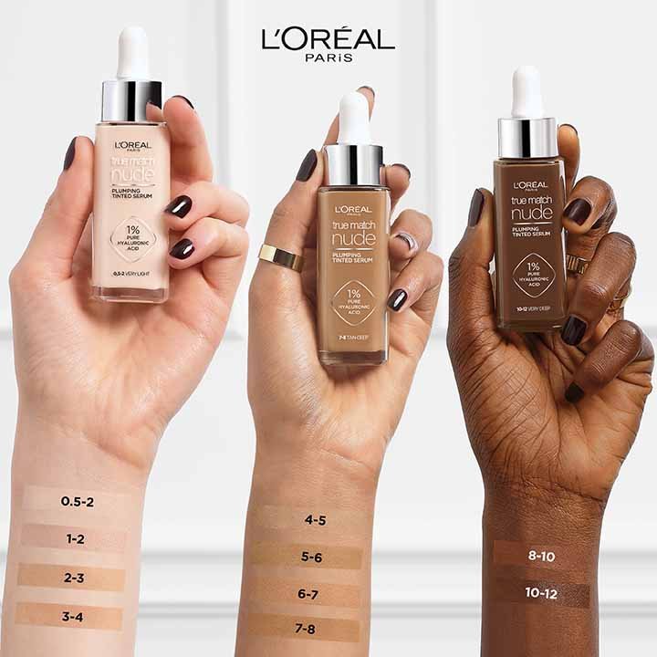 true match tinted serum shades